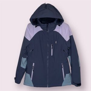 Liquid Tofana Insulated Snowboard Jacket Women’s SMALL Blue/Sea Ice/Lilac NWOT‌